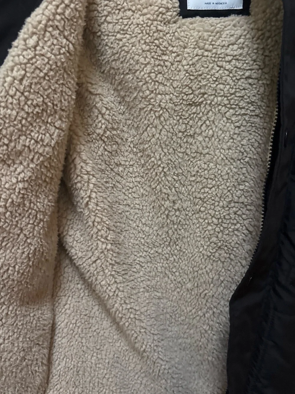 Old Navy Kids Black Puffer Jacket with Faux-Fur Trim